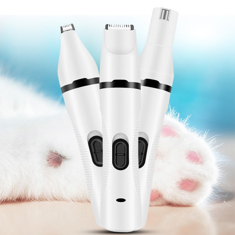 Pet USB Electric Shaver Dog Hair Trimming Nail Polisher by bashfashion