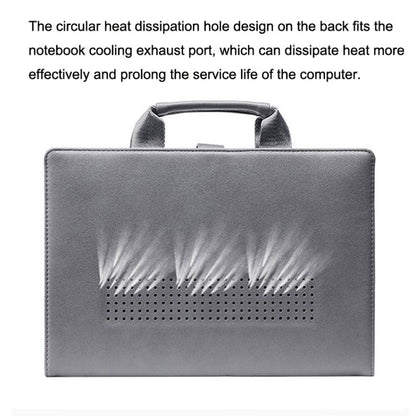 Laptop Bag Protective Case Tote Bag For MacBook Pro 15.4 inch, Color: Black + Power Bag by bashfashion