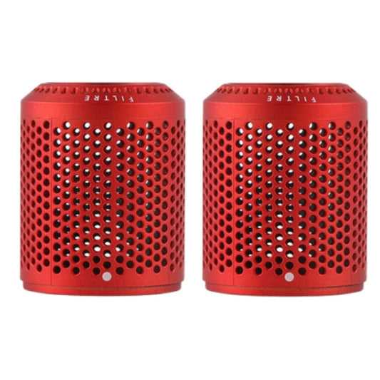 2 PCS Outer Cover Dust Filter for Dyson Hair Dryer HD01/HD03/HD08(Red) by bashfashion
