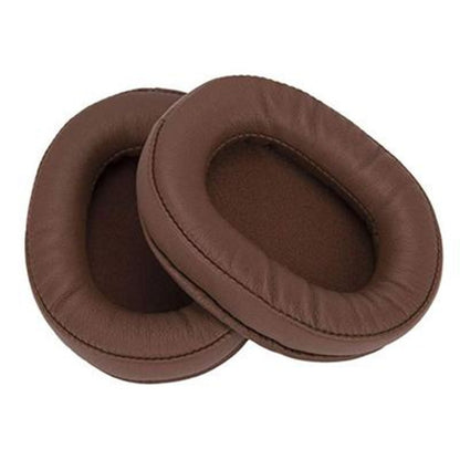 2 PCS Headset Sponge Earmuffs For SONY MDR-7506 / V6 / 900ST, Color: Brown Stitching by bashfashion