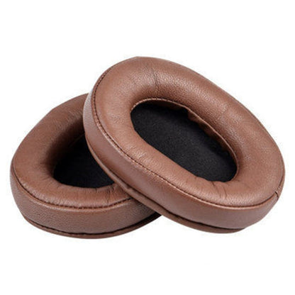 2 PCS Headset Sponge Earmuffs For SONY MDR-7506 / V6 / 900ST, Color: Brown Lambskin by bashfashion