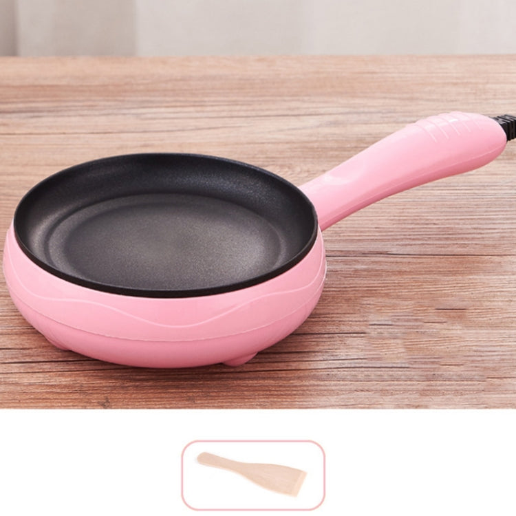 350W Electric Egg Omelette Cooker Frying Pan Steamer Cooker,EU Plug,Style: Pan+Wood Shovel Pink by bashfashion