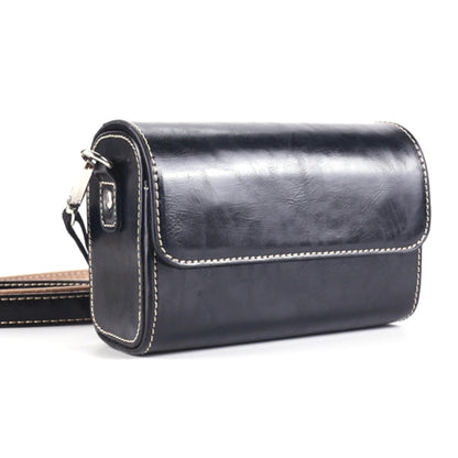 For Canon G7X3 / G5X2 / Sony ZV1RX1007 / RICOH GR3 Camera Leather Case(Black) by bashfashion