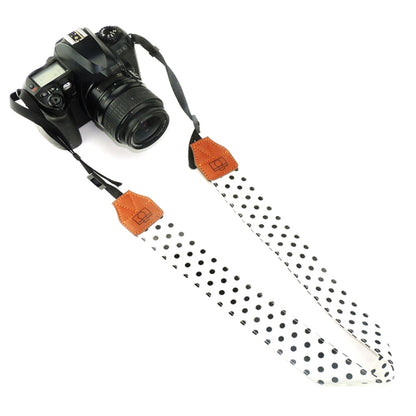 Multi-color Shoulder Neck Strap SLR Retro Camera Shoulder Strap(White) by bashfashion