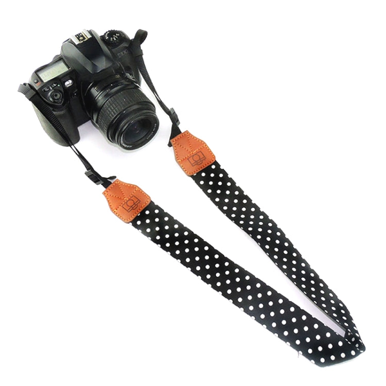 Multi-color Shoulder Neck Strap SLR Retro Camera Shoulder Strap(Black) by bashfashion