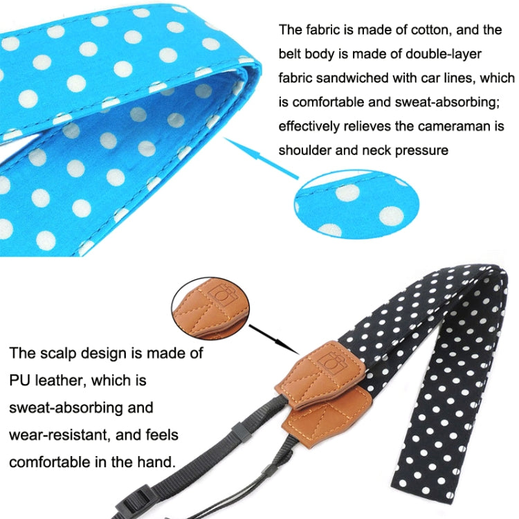 Multi-color Shoulder Neck Strap SLR Retro Camera Shoulder Strap(Rose Pink) by bashfashion