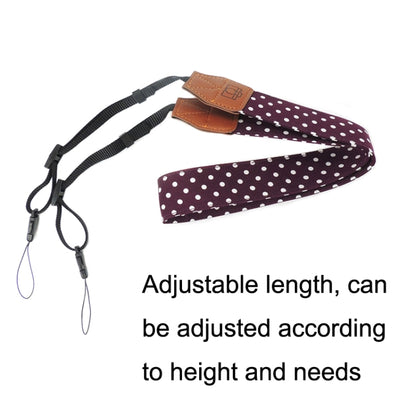 Multi-color Shoulder Neck Strap SLR Retro Camera Shoulder Strap(Rose Pink) by bashfashion