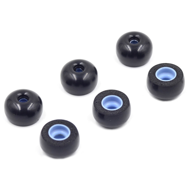 6 PCS Memory Foam Earplugs For TWS Jabra Elite 65T Sony WF-1000XM3 Real Wireless Headset Large by bashfashion