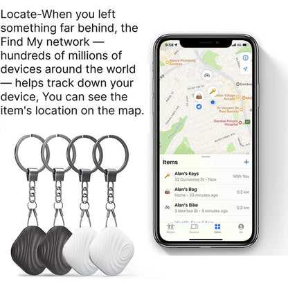Nutale F11X Bluetooth Phone Key Anti-Lost Tracker Alarm(Black) by F11X