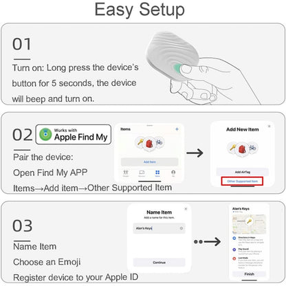 Nutale F11X Bluetooth Phone Key Anti-Lost Tracker Alarm(Black) by F11X