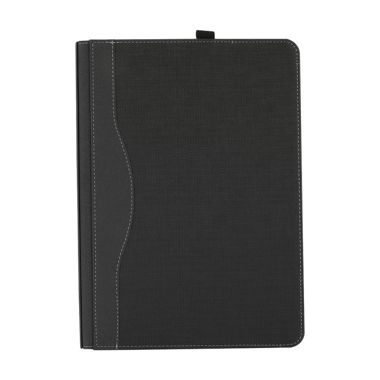 Leather All-inclusive Anti-drop Protective Case For Microsoft Surface Laptop Studio(Herringbone-Dark Gray) by bashfashion