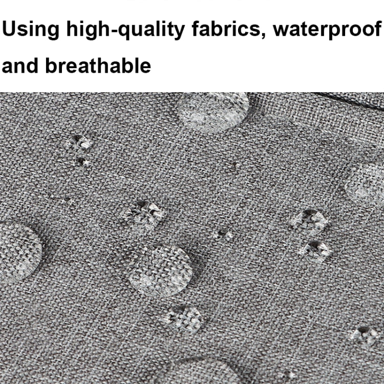 ST01 Large-Capacity Waterproof Shock-Absorbing Laptop Handbag, Size: 13.3 inches(Mysterious Black) by bashfashion