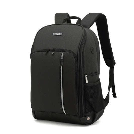TONO LED Light SLR Digital Camera Backpack With USB Port(Black) by TONO