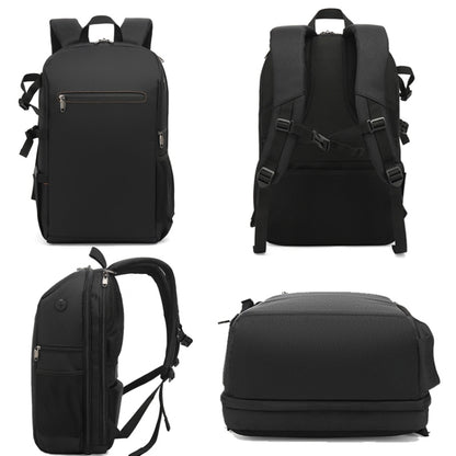 Oxford Cloth Waterproof Photography Backpack 17 Inch Laptop Backpack(Orange) by bashfashion