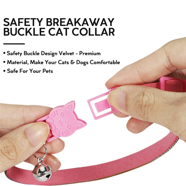 Rhinestone Pet Collar with Bell for Airtag Tracker Case(White Diamond Black) by bashfashion