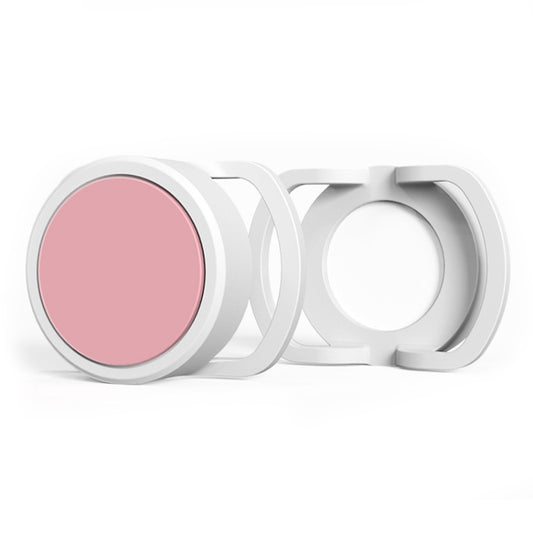 2 PCS Anti-Lost Tracker Silicone Case for AirTag,Size: 30mm(White+Pink) by bashfashion