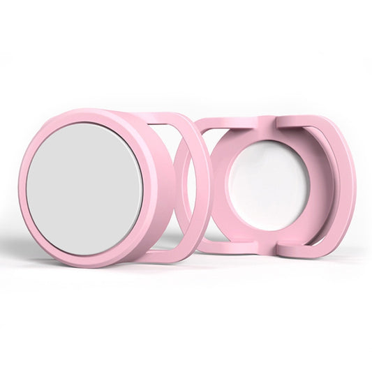 2 PCS Anti-Lost Tracker Silicone Case for AirTag,Size: 35mm(Pink+White) by bashfashion