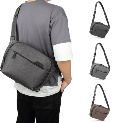 Portable Waterproof Photography SLR Camera Messenger Bag, Color: 6L Light Gray by bashfashion