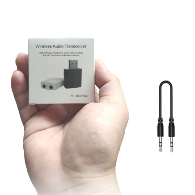 ZF-169 PLUS 3 In 1 Car USB Bluetooth 5.0 Audio Adapter by bashfashion