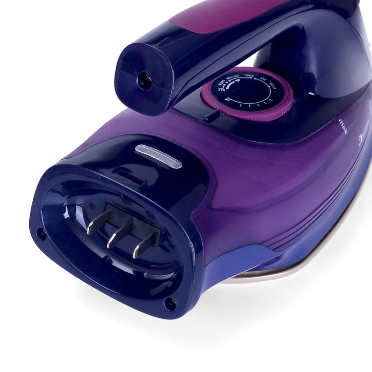 2400W Household Wireless Iron Handheld Steam Iron Garment Steamer,EU Plug(Purple) by bashfashion