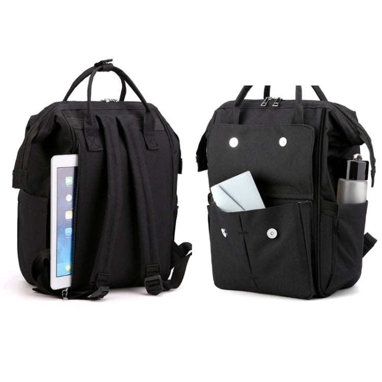 Maternity Bottle Diaper Storage Large Capacity Backpack Mummy Bag(Light Green) by bashfashion