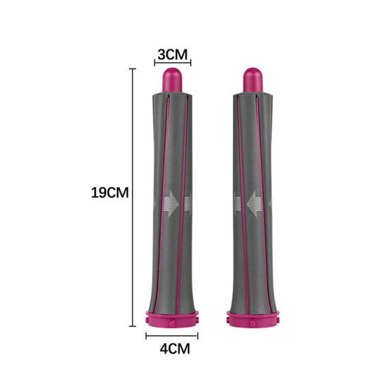 One Pair Long Barrels +2 Adapters For Dyson Hair Dryer Curling Iron Accessories by bashfashion