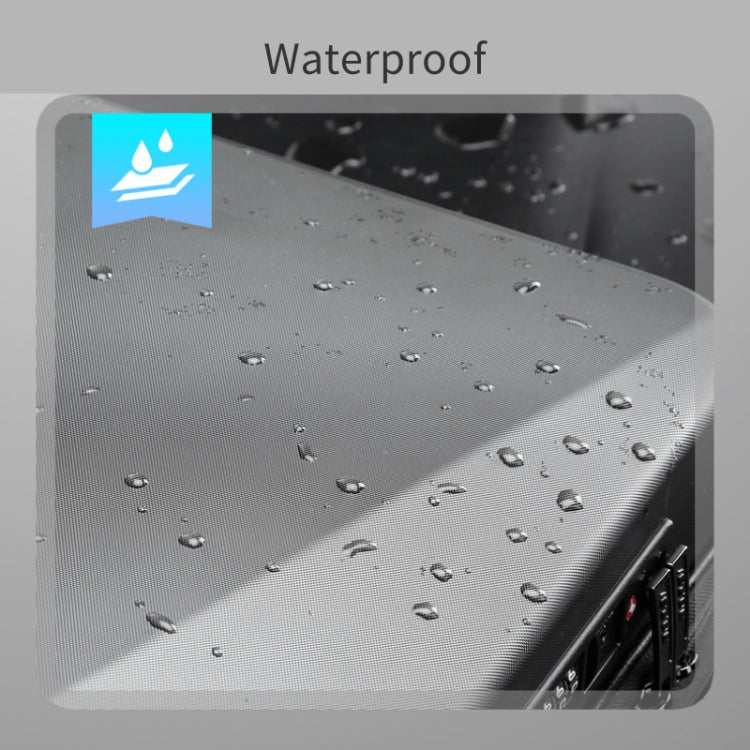 Bopai 61-93318A Hard Shell Waterproof Expandable Backpack with USB Charging Hole, Spec: Regular (Silver) by Bopai