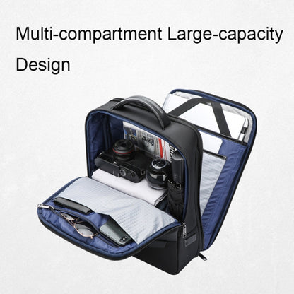 Bopai 61-120621A Outdoor Waterproof Laptop Backpack with USB Charging Port, Spec: Expansion Version by Bopai