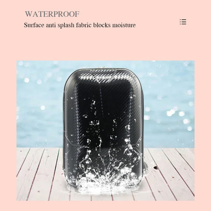 Hard Shell PC Carbon Fiber Backpack for DJI Mini 3 Pro Drone(Dark Grey) by bashfashion