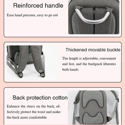 Hard Shell PC Carbon Fiber Backpack for DJI Mini 3 Pro Drone(Dark Grey) by bashfashion