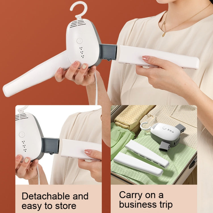 150W Hanger Type Folding Mini Dryer Shoe Dryer With UV Sterilization Function EU Plug by bashfashion