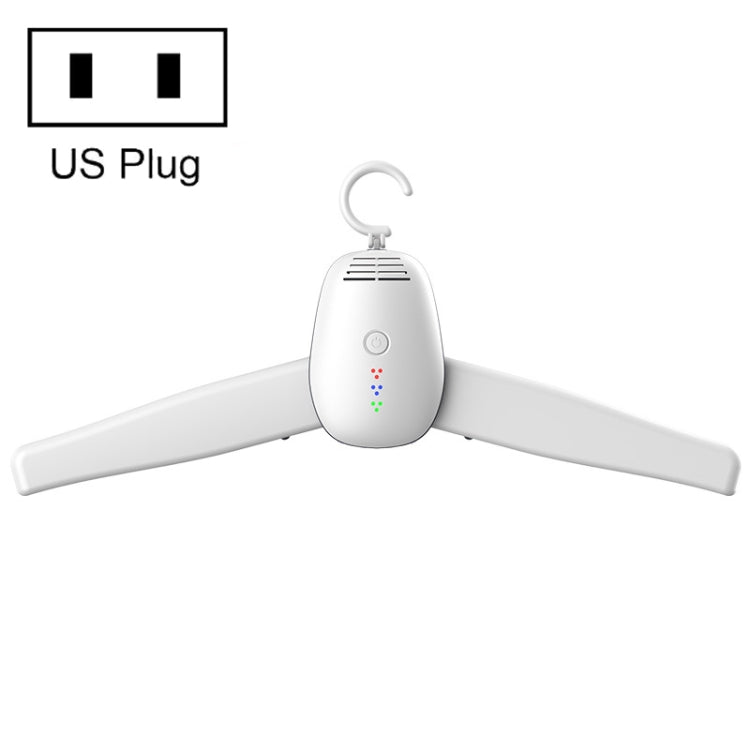 150W Hanger Type Folding Mini Dryer Shoe Dryer With UV Sterilization Function US Plug by bashfashion