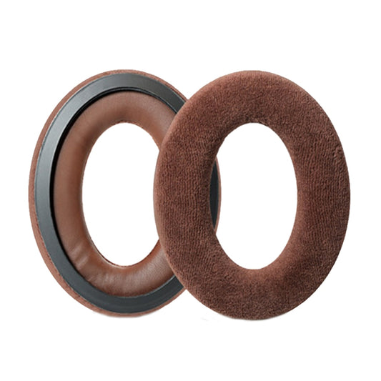 2 PCS Headset Earmuffs Sponge Case For Sennheiser PXC450/PXC350/PC350, Spec: Brown Velvet by bashfashion
