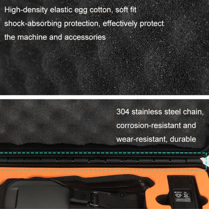 Sunnylife AQX-5 For Mavic 3 Waterproof Safety Box Outdoor Drop Resistant Suitcase(Black) by Sunnylife