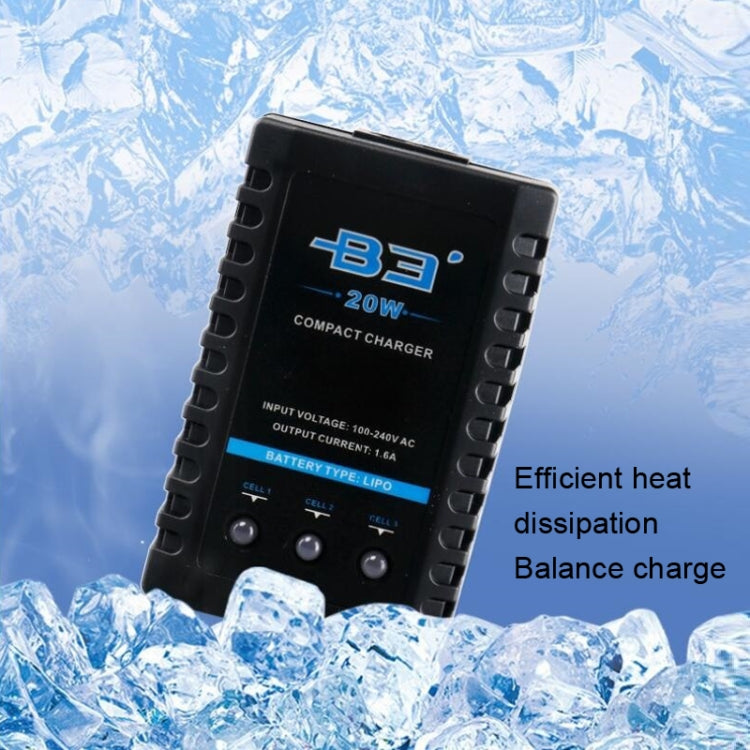 B3 20W Model Fixed Wing Drone Lithium Battery Charger(US Plug) by bashfashion