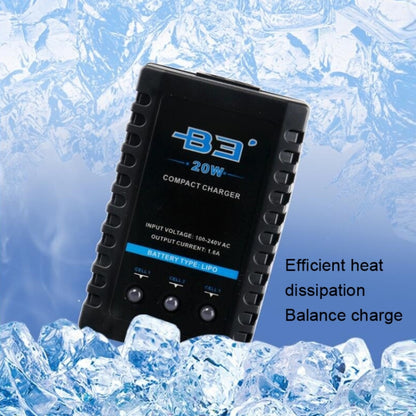 B3 20W Model Fixed Wing Drone Lithium Battery Charger(US Plug) by bashfashion