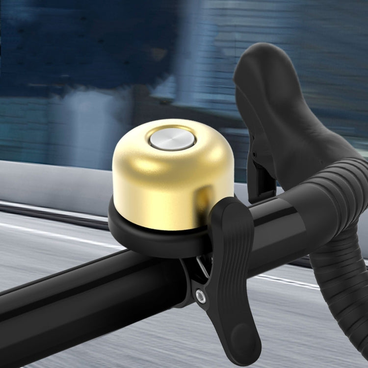 For AirTag Bicycle Hidden Locator Anti-theft Ring Bell Generation 2 Golden by bashfashion