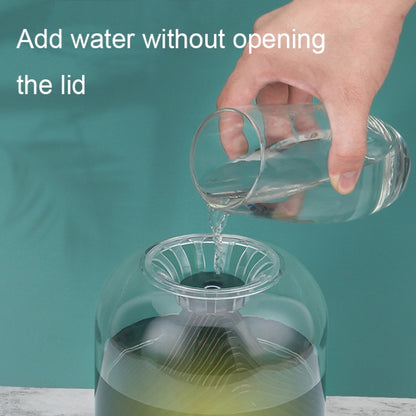 FX-039 USB Charging Ambient Light Humidifier Mountain Mini Wireless Humidifier(White) by bashfashion