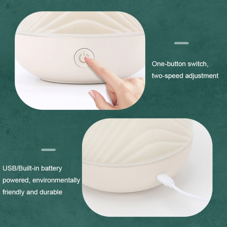 FX-039 USB Charging Ambient Light Humidifier Mountain Mini Wireless Humidifier(Green) by bashfashion