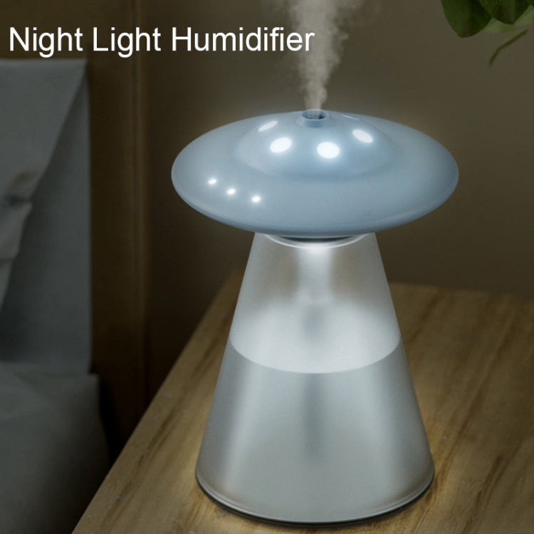 FX-041 USB Charging UFO Shape Night Light Humidifier(Ocean Green) by bashfashion