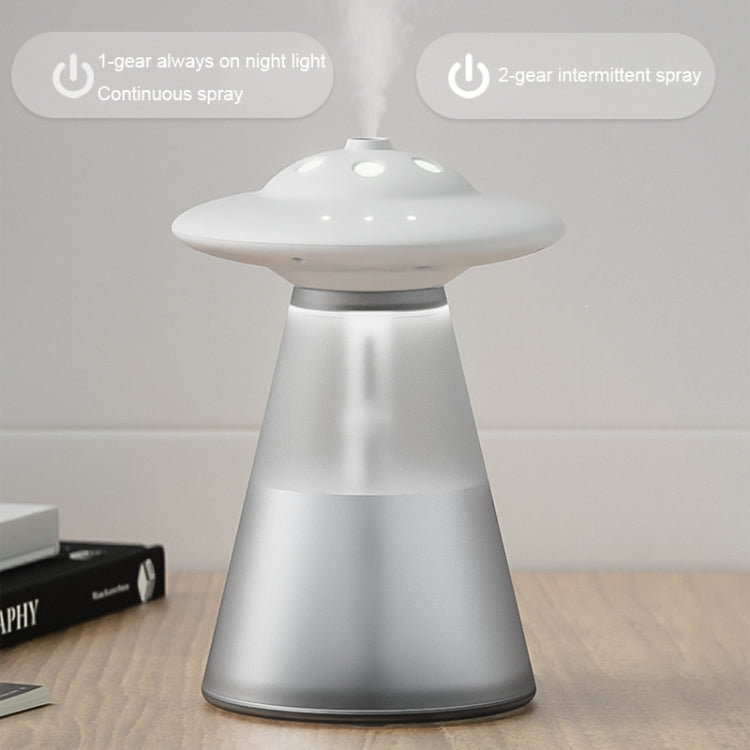 FX-041 USB Charging UFO Shape Night Light Humidifier(Light Blue) by bashfashion