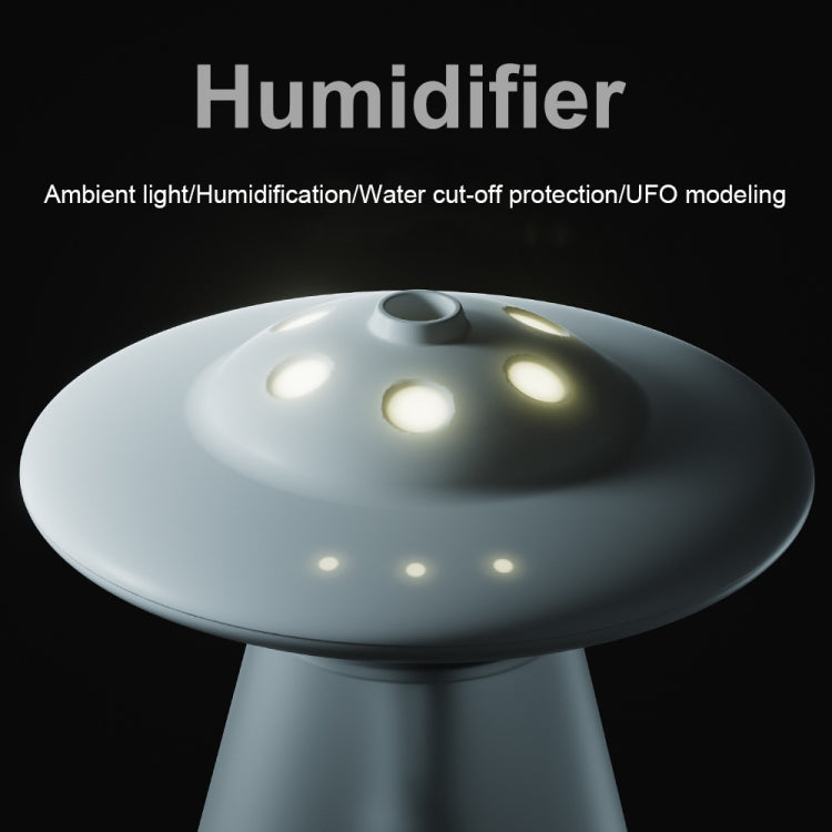 FX-041 USB Charging UFO Shape Night Light Humidifier(Light Blue) by bashfashion