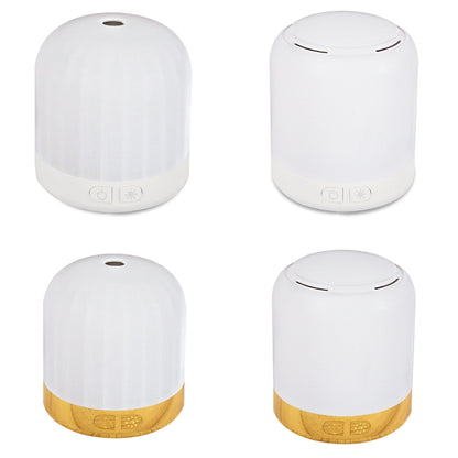 RD1909 Portable RGB Light Effect Anhydrous Aromatherapy Lamp, Spec: Wood Single-hole by bashfashion