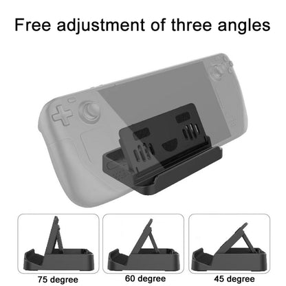 PGTECH For Steam Deck Adjustable Folding Console Stand + Trackpad Sticker Set by bashfashion