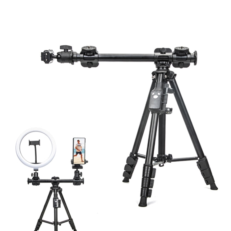 YUNTENG 6109 Camera Overhead Shot Tripod Universal Mobile Phone Live Broadcast Bracket by YUNTENG