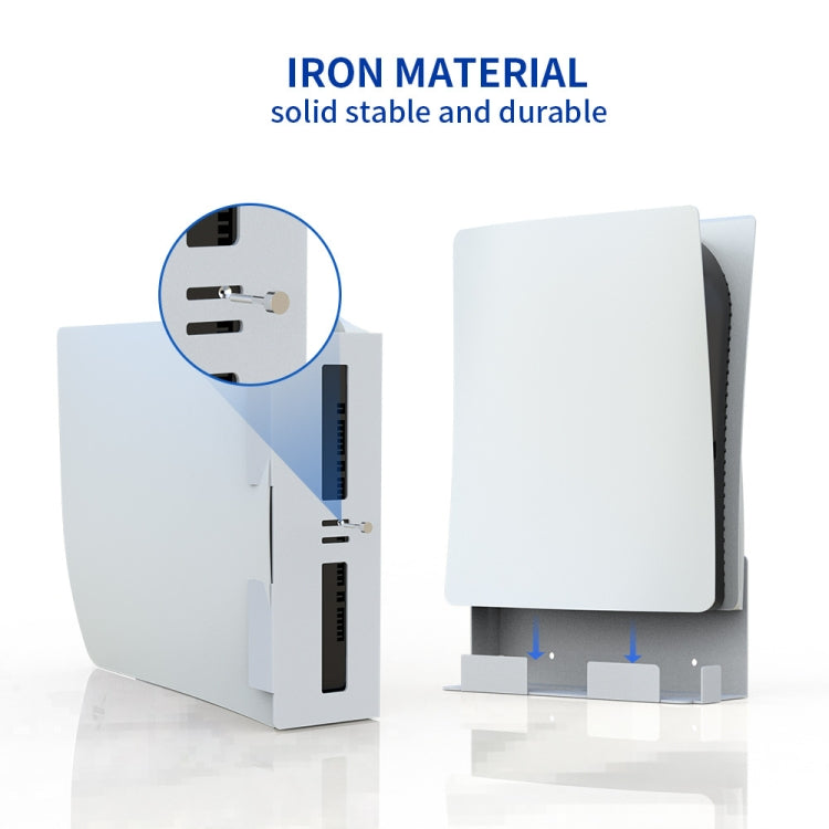 JYS-P5123 For PS5 Game Console Bracket Wall Mount Bracket by bashfashion