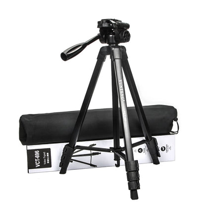YUNTENG 696 SLR Tripod General Mobile Phone Stand(Black) by YUNTENG