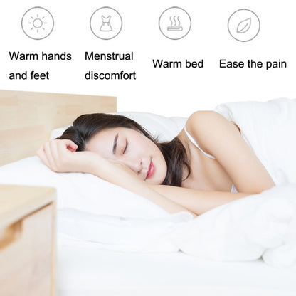 Silicone Microwave Oven Heating Water Injection Hand Bag, Color: Brown by bashfashion