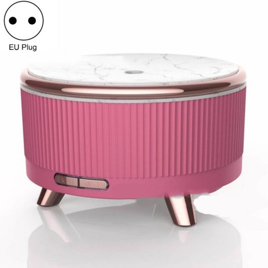 Ultrasonic Aromatherapy Diffuser Humidifier Essential Oil Diffuser EU Plug(Rose Red) by bashfashion