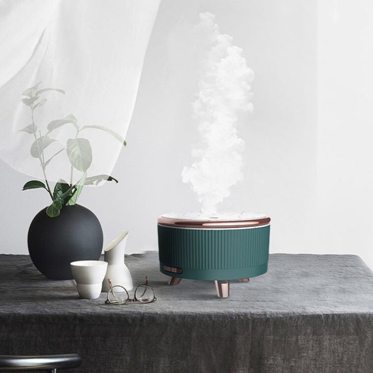 Ultrasonic Aromatherapy Diffuser Humidifier Essential Oil Diffuser EU Plug(Advanced Black) by bashfashion